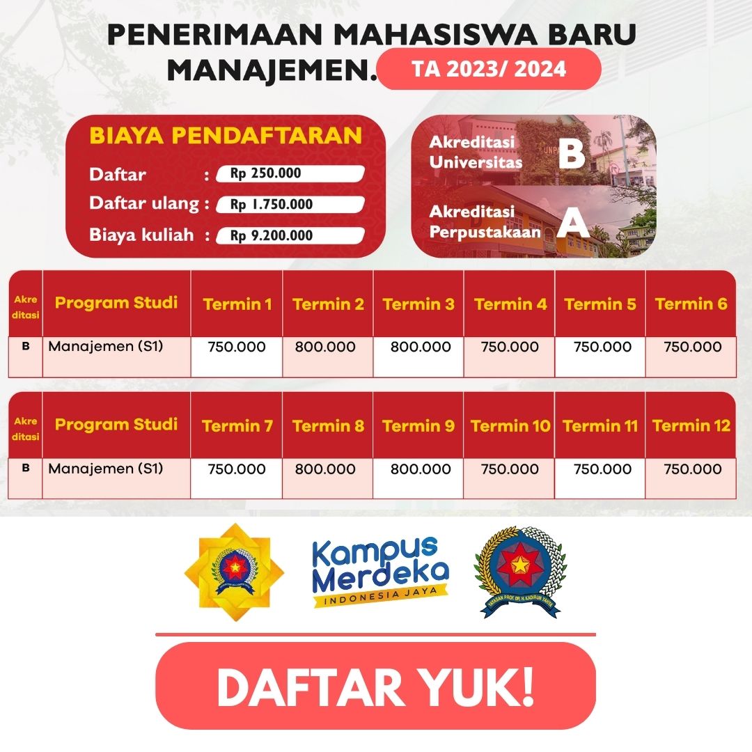 Pendaftaran Manajemen Panca Budi